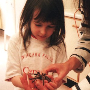 6. Cornwall, Flambards Becky 6 & tarantula april 2000