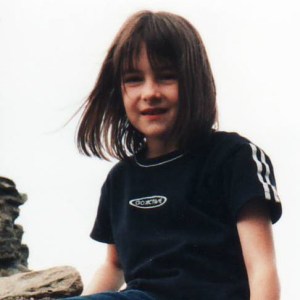 8. Rebekah 8 Caerphilly castle Aug 2001