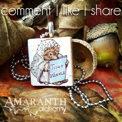 GIVEWAY: you can own Mrs Tiggy Winkle! Go to our FB page to take part!