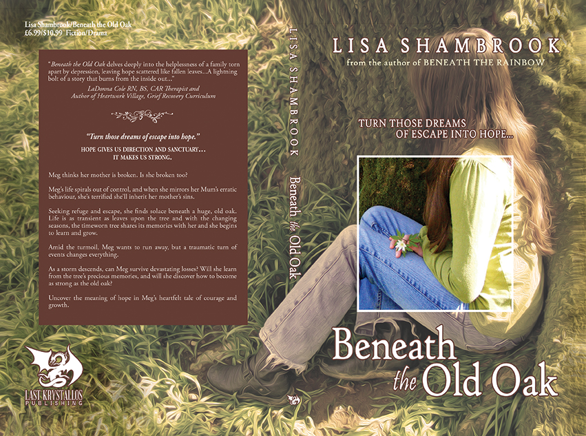 beneath the old oak paperback, lisa shambrook, book,
