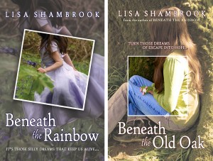 beneath the rainbow, beneath the old oak, lisa shambrook, books, novels, 
