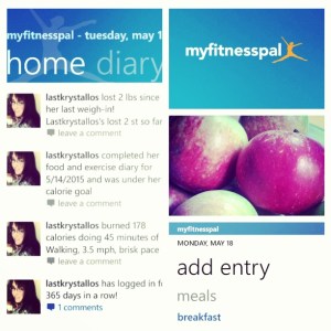 my fitness pal, the last krystallos, keep fit, lose weight, losing weight, weightloss,