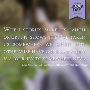 stories take us on a journey we mioght otherwise never take, 