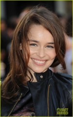 Emilia Clarke attends the UK film premiere of 'Fast Girls' at Odeon West End on June 7, 2012 in London, England. (Photo by Stuart Wilson/Getty Images)