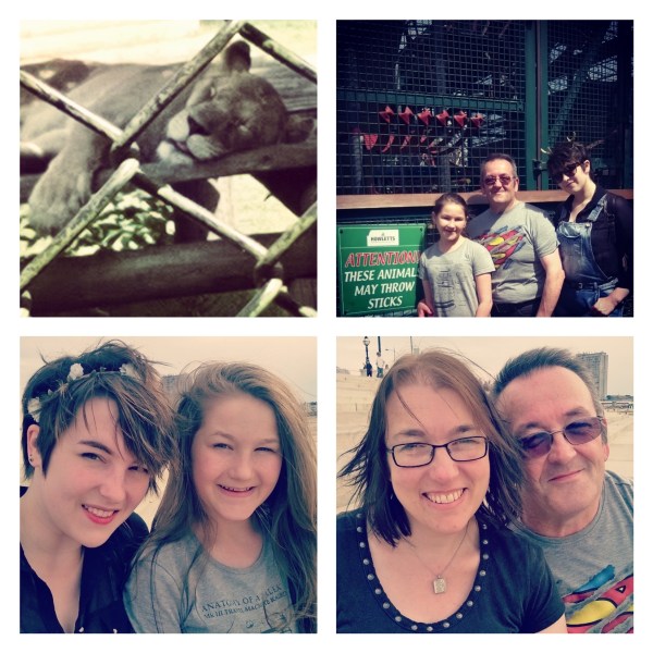 Howletts Zoo and Margate seafront © Lisa Shambrook