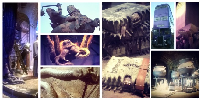 Dumbledore's Study, Chess piece, Aragog  Chamber of Secrets,Creature books, Knight Bus, Ministry of Magic and Potions Room © Lisa Shambrook