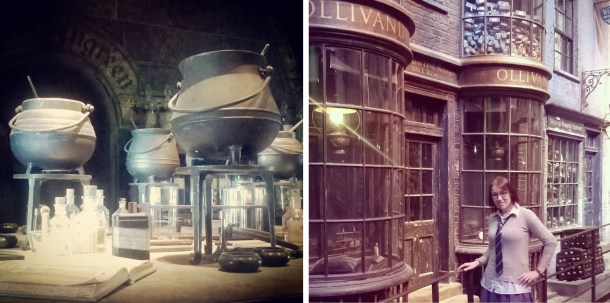 Potions Room and Ollivanders in Diagon Alley © Lisa Shambrook