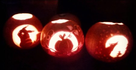 carving pumpkins, the last krystallos,