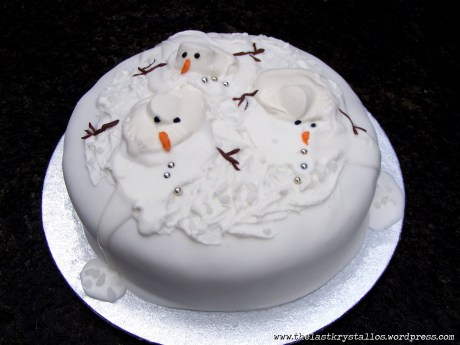Melting-snowmen-Christmas-Cake-the-last-krystallos-2012
