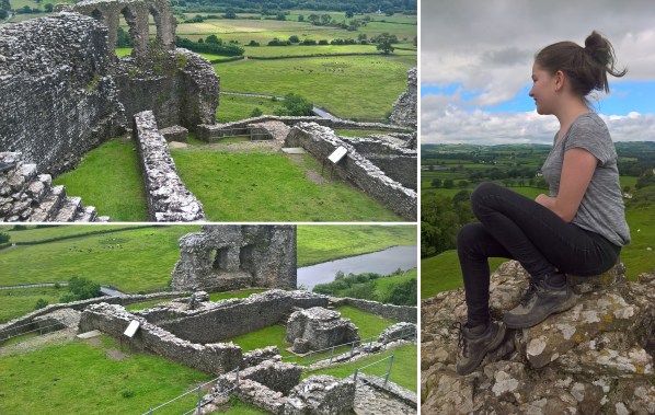 Dryslwyn castle, lisa shambrook, the last krystallos,