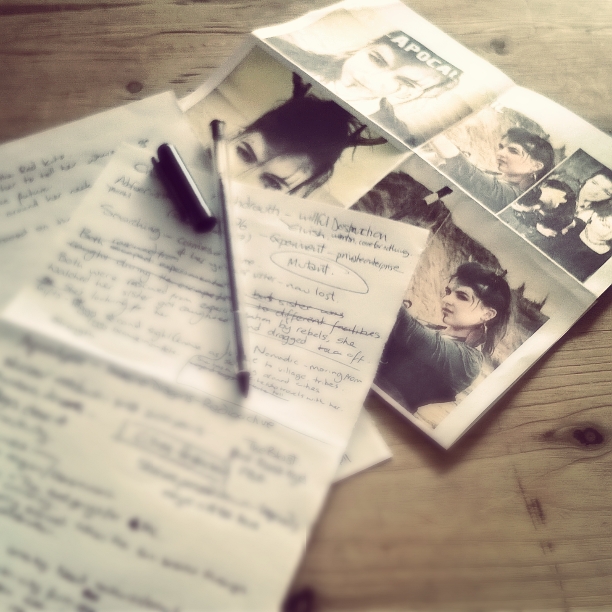 Human 76 Post Apocalyptic Anthology planning June 2015