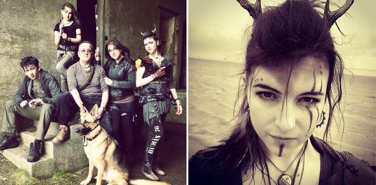 Shambrook Post Apocalyptic Photo Shoot and Ghabrie - Bekah