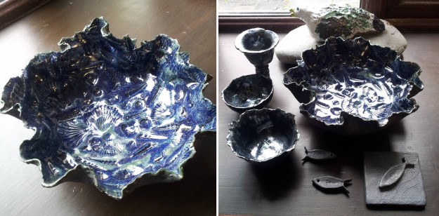 ruth-westhoffs-shell-bowl-and-pottery-greenspace-carers-sept-dec-2016