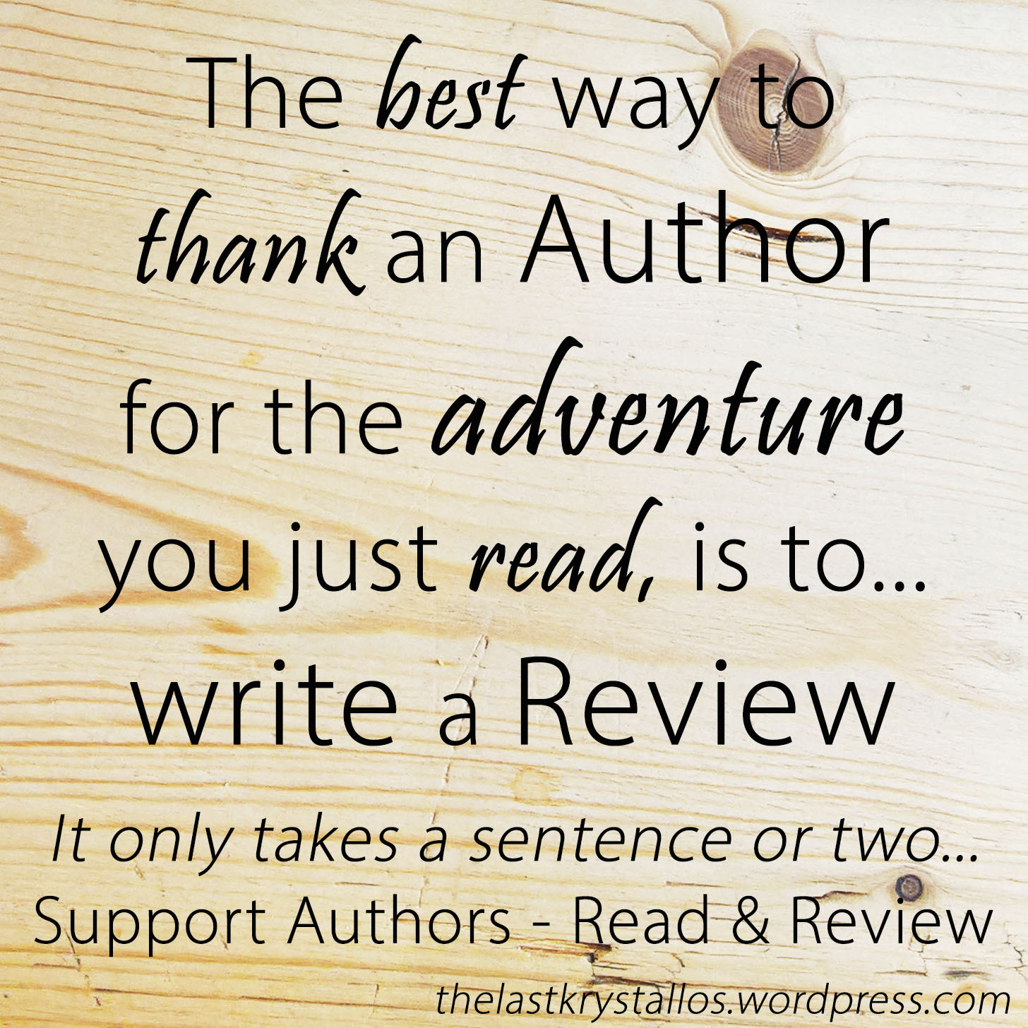 read-and-review-the-last-krystallos How to Thank an Author