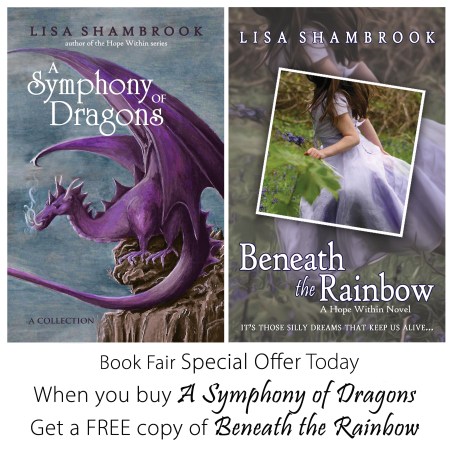 Book Fair Special Offer Today Symphony and Rainbow ad