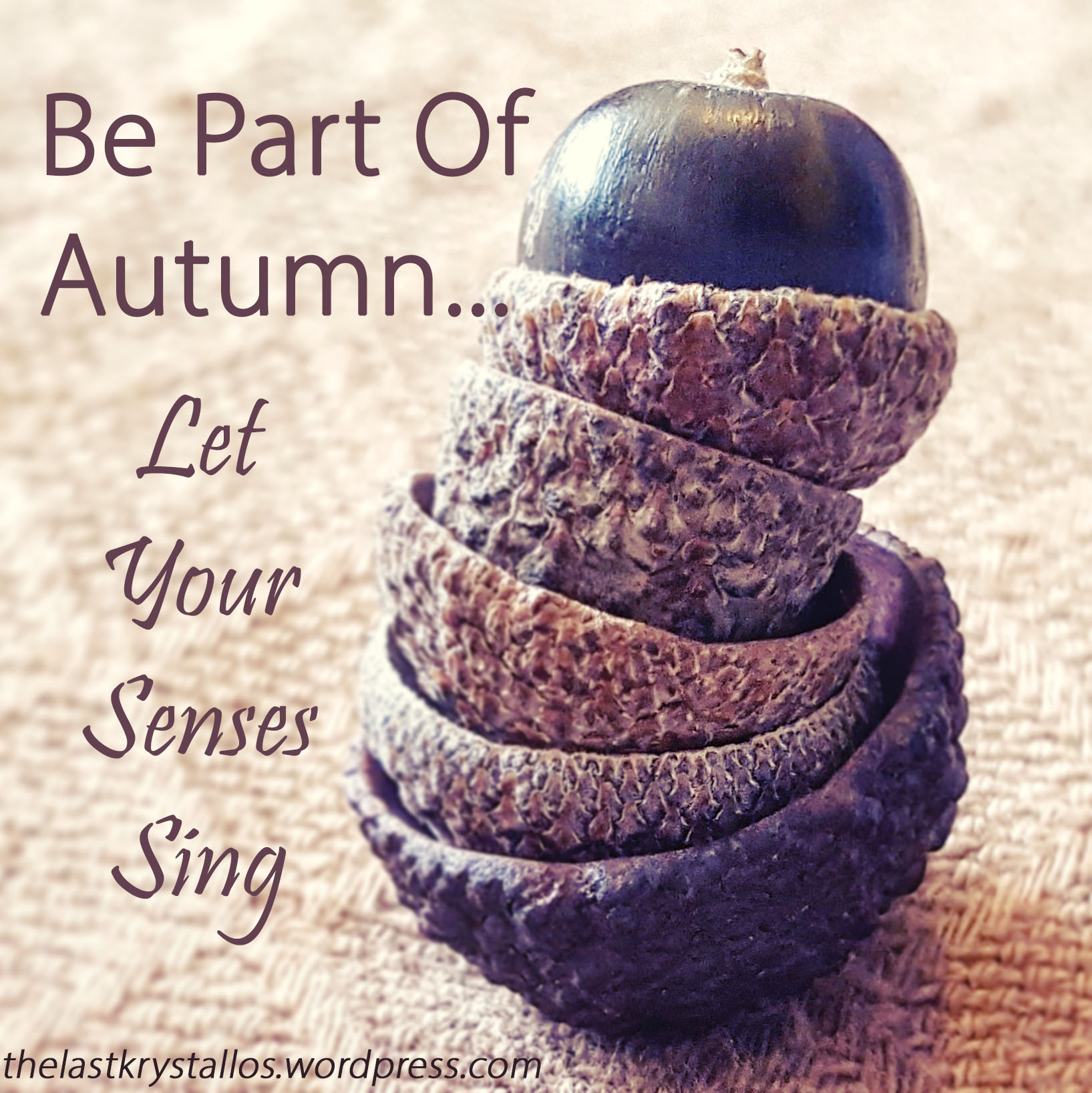 Be Part of Autumn - Let Your Senses Sing - The Last Krystallos
