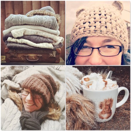 Woollies - Cat Hat - Furry - Squirrel Hot Choc