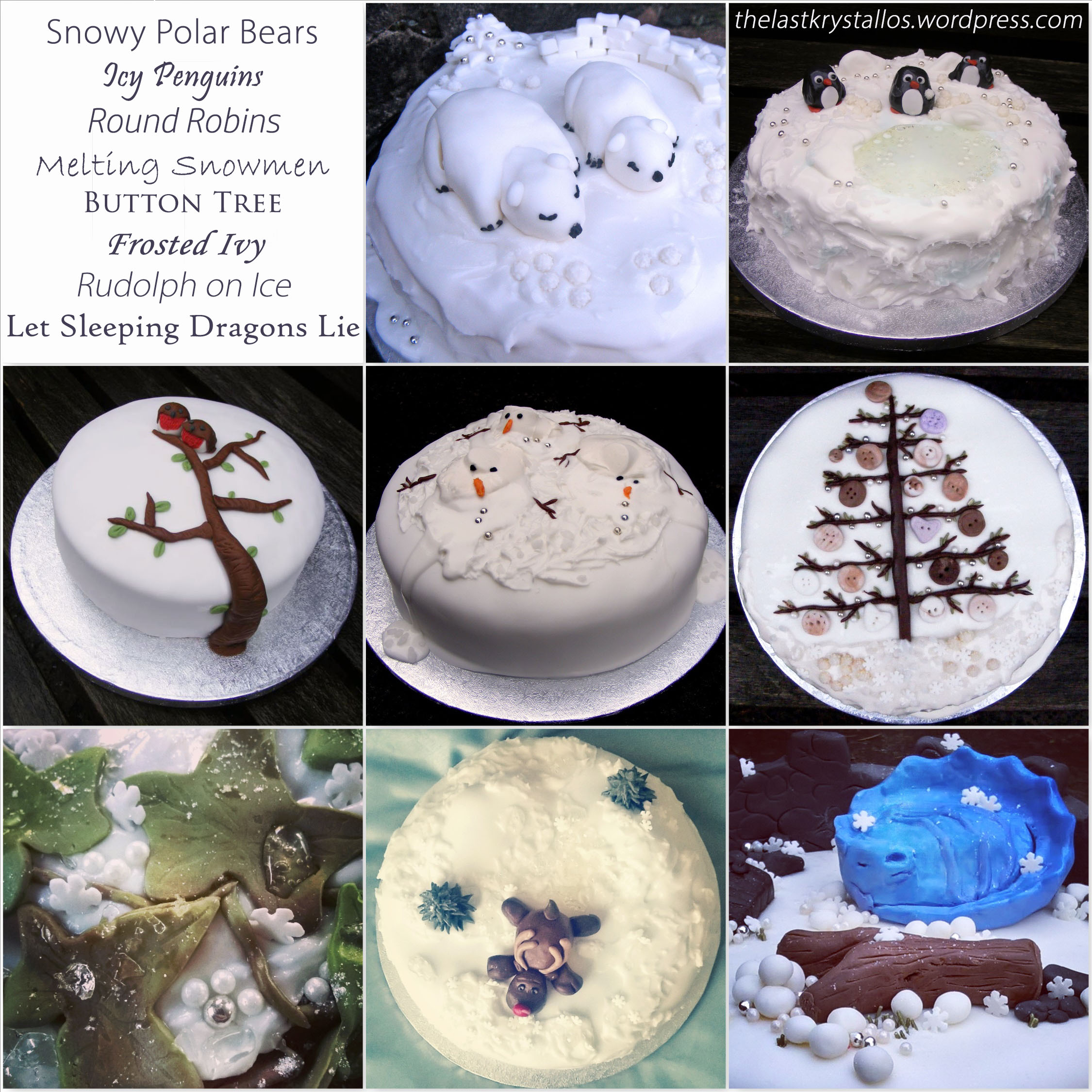Favourite Christmas Cakes - The Last Krystallos
