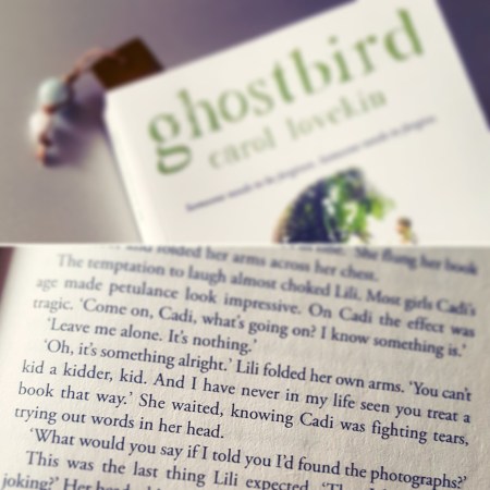 Ghostbird Carol Lovekin - trying out words - The Last Krystallos