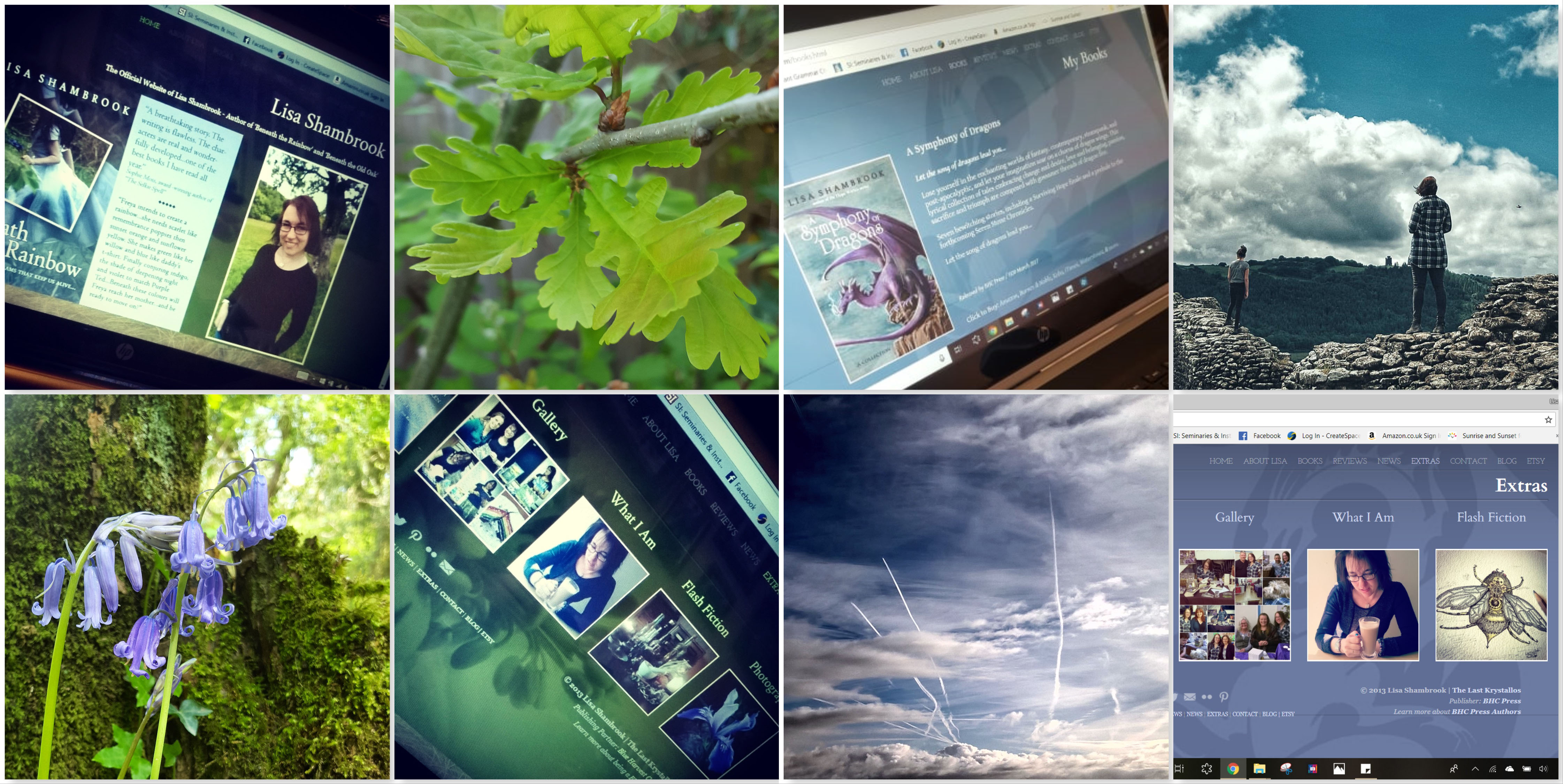 Green Website - Slate Website - thelastkrystallos - lisa shambrook