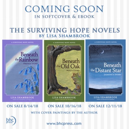 The Surviving Hope Novels coming soon, new cover ad Lisa Shambrook BHC Press