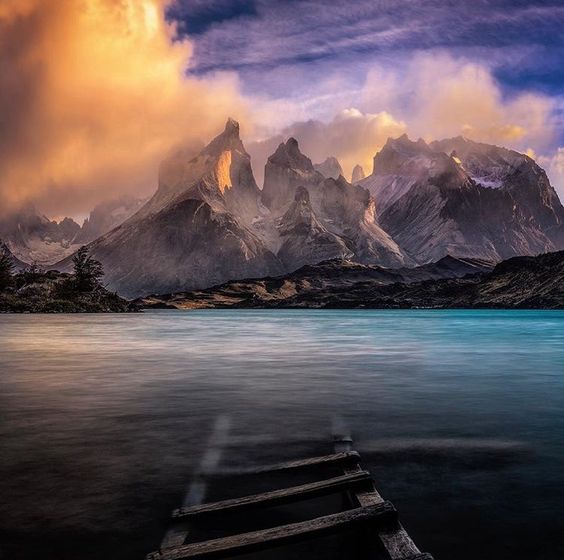 Lake Pehoe, Chile Mid-week Flash Challenge Ghosts and Water