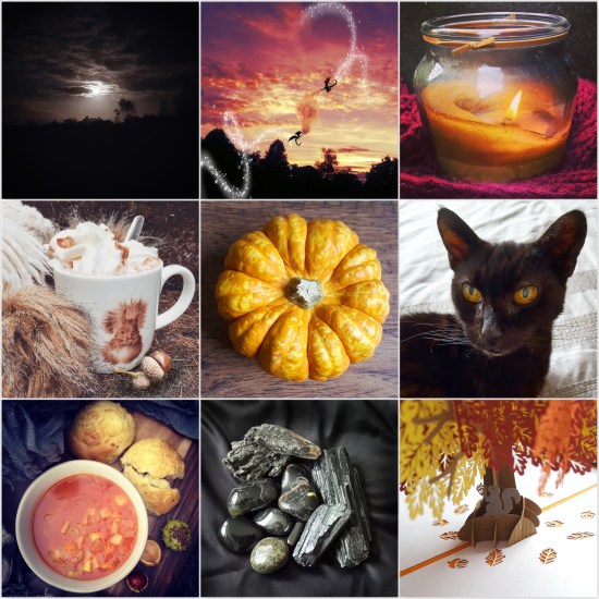 Orange and Black - Magical Colours of Autumn - The Last Krystallos