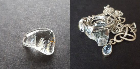 November - Topaz - Silver Topaz and Blue Topaz