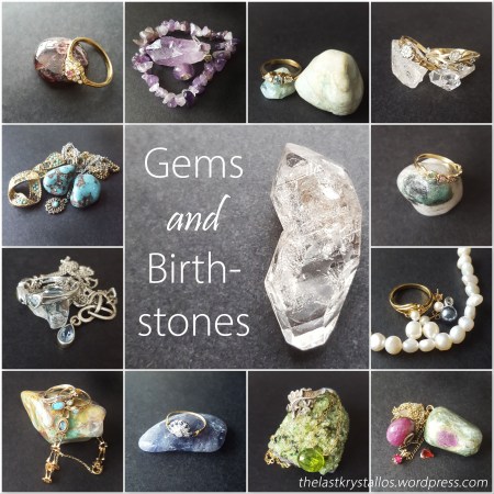 gems and birthstones - the last krystallos