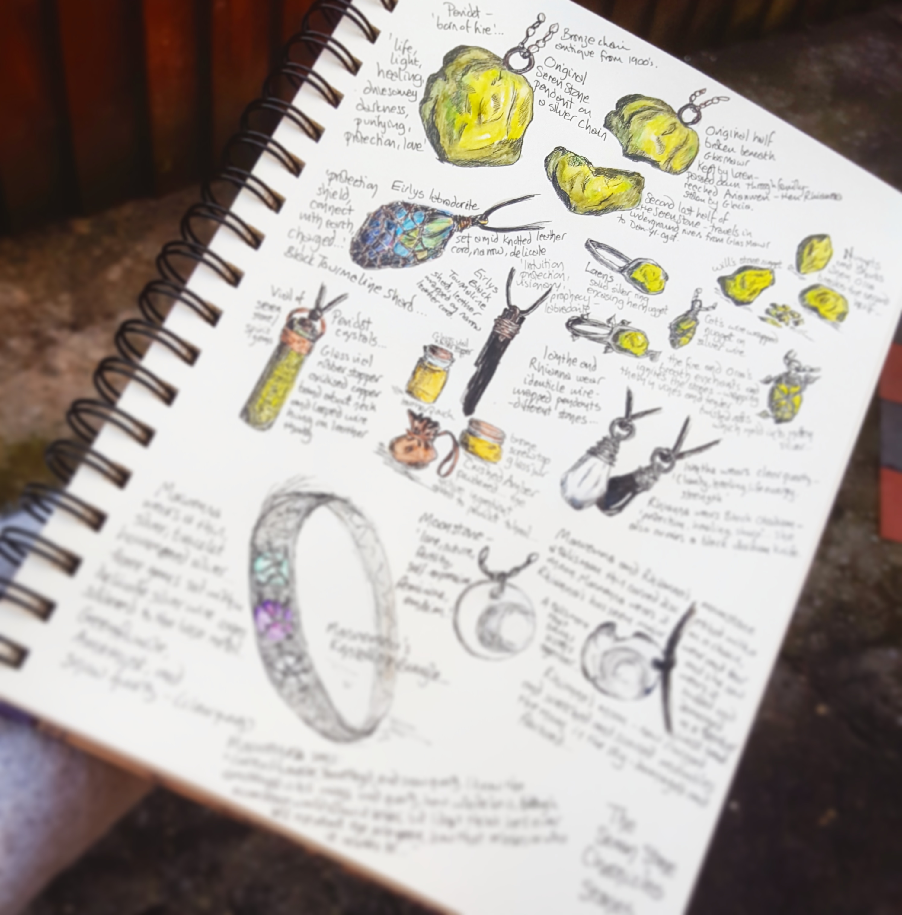 Painting The Seren Stone Talismans - The Last Krystallos