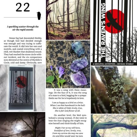 The Raven's Wing by Michael Wombat extra photos by © Lisa Shambrook