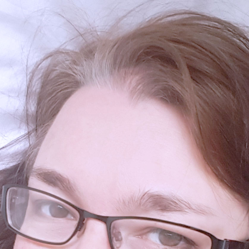 lisa 45, going grey first white stripe... The Last Krystallos