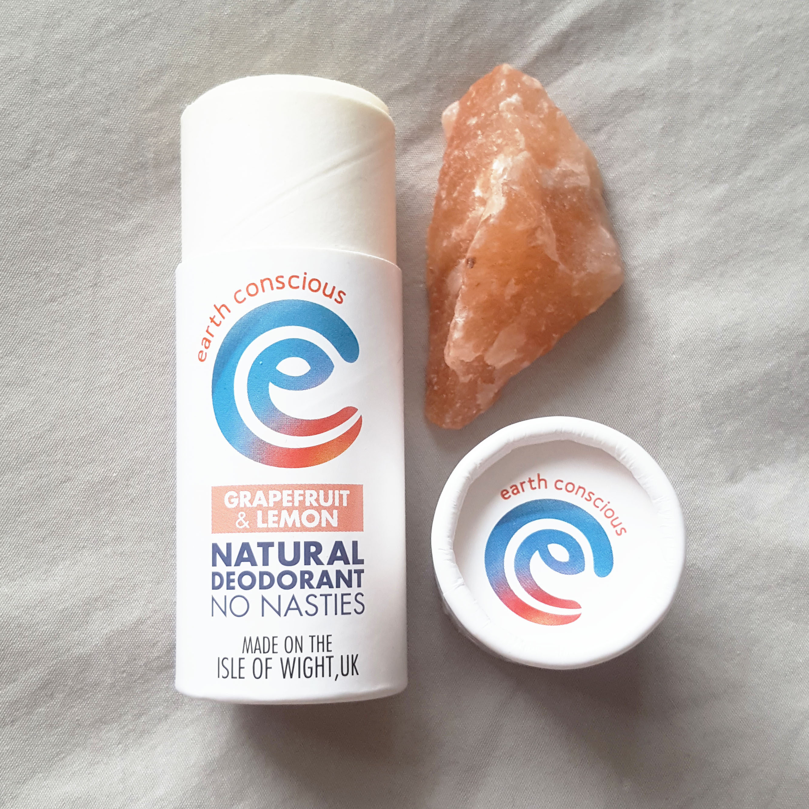 Earth Conscious Grapefruit and Lemon Natural Deodorant - The Last Krystallos