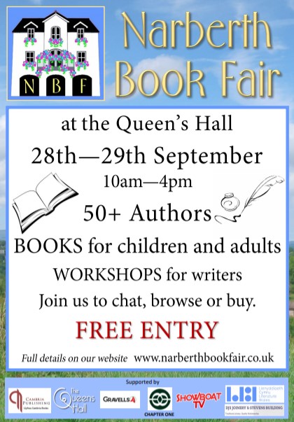 Narberth Book Fair poster 2019