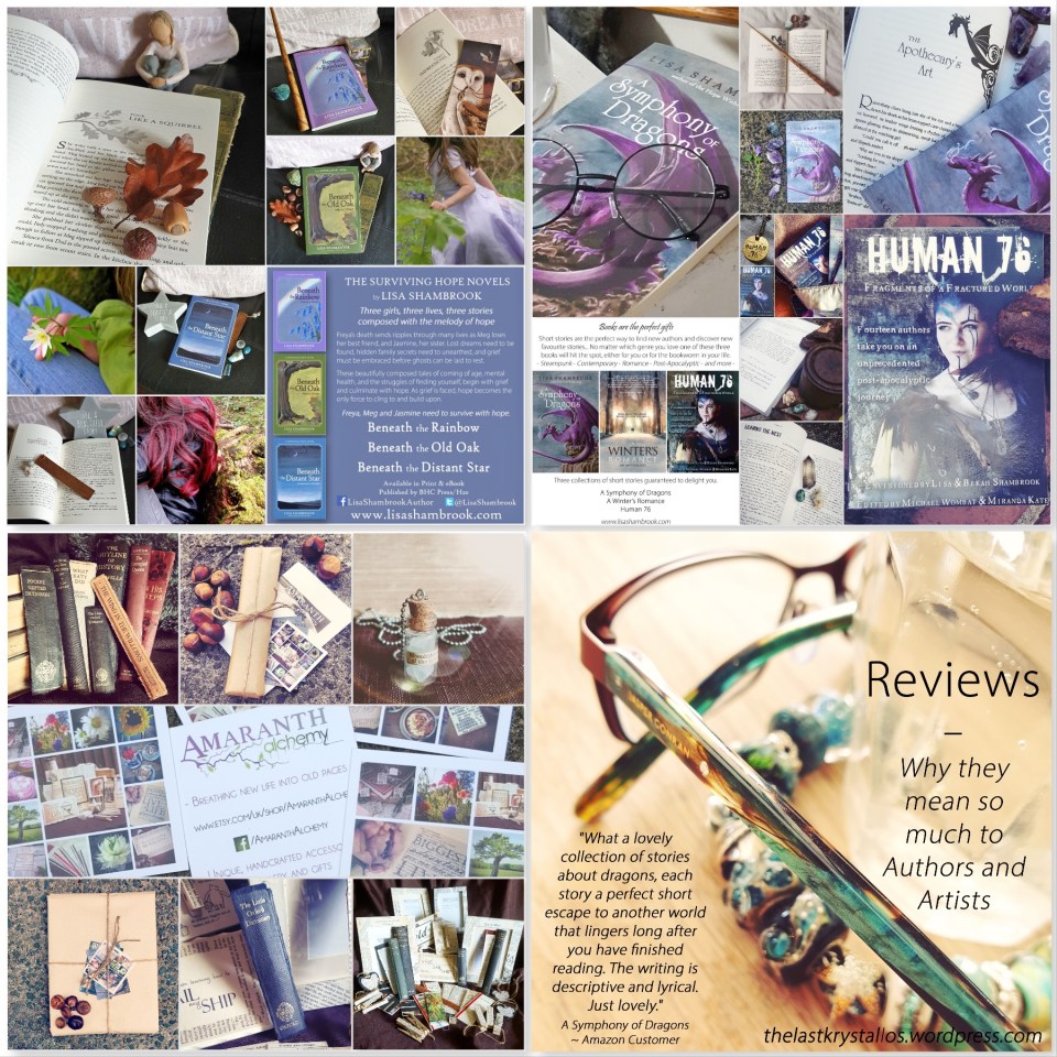 Reviews and why they are impostant to Authors and Artists - The Last Krystallos