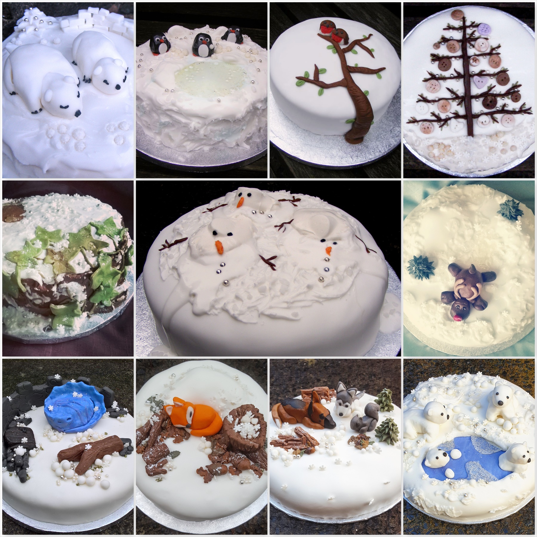 2009 - 2019 ten years of Christmas Cakes - the last krystallos