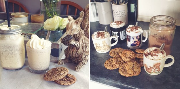 Milkshake, Hot Chocolate and cookies - The Last Krystallos