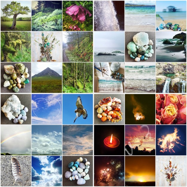 Colours to Inspire - Elements - Earth Water Air and Fire - The Last Krystallos