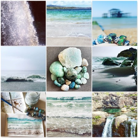 colours, water, ocean, sea, waterfall, crystals, thelastkrystallos